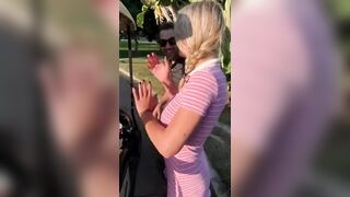 Doggy Style: Gabbie carter Creampied in public Hitting a Hole-In-One #4