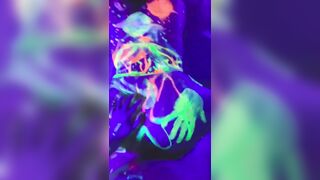 Doggy Style: My hubby loves fucking me in the blacklights! #4