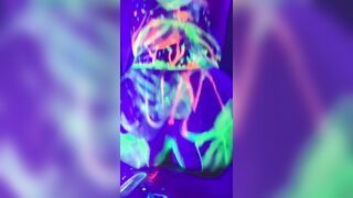 Doggy Style: My hubby loves fucking me in the blacklights! #2